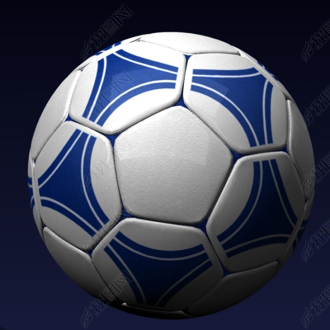 足球三维模型灯光材质贴图全有图片下载mb素