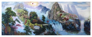 ЇɽˮLͮճیL50x130cm