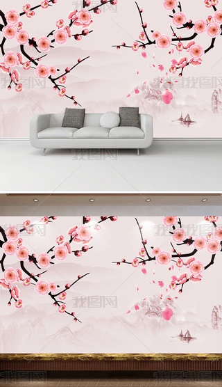 FsʽL÷ɽˮ鱳