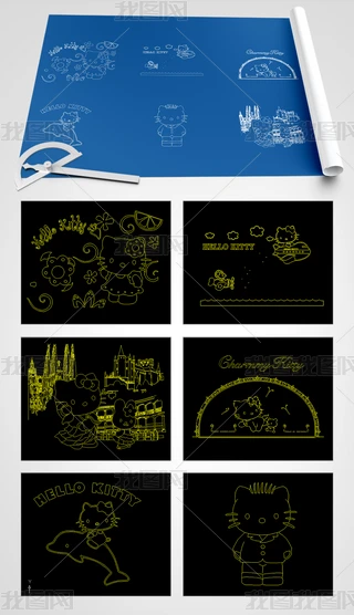 HelloKittyͨ؈龰cadD