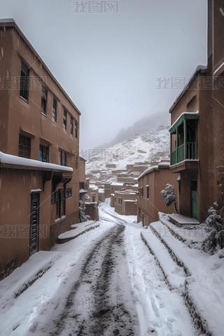 Dades Valley Atlas Moroco Streetѩ]