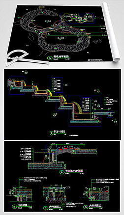 ƷСɻˮˮȫCADʩͼ+ṹ