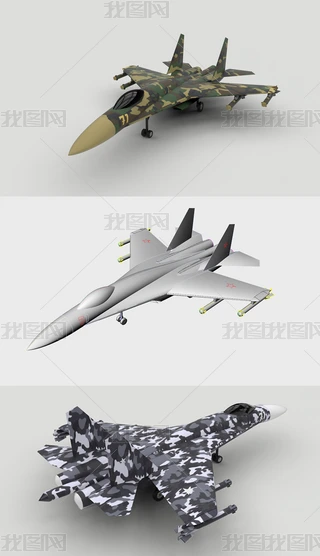 SU-30MKI(zhn)C3dģ3dm+obj+igs+SLDA