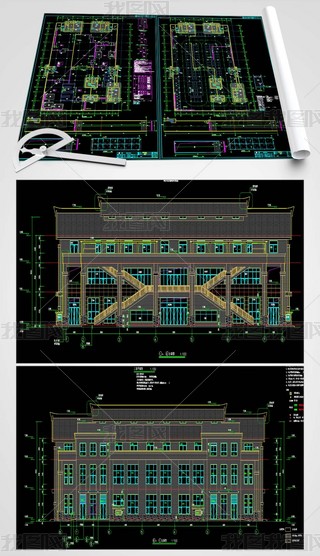 ӿܽY(ji)(gu)ʳý(xing)ĿCADʩD