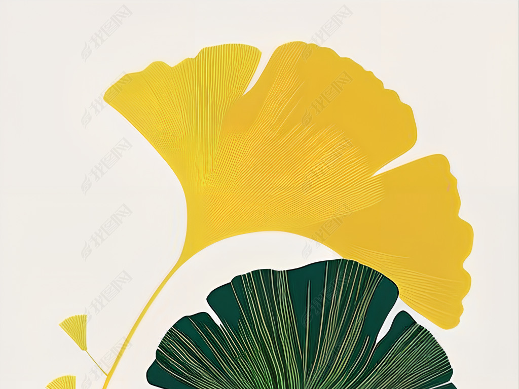 Ginkgo biloba leaf flower vector art for your next project廭ͼ