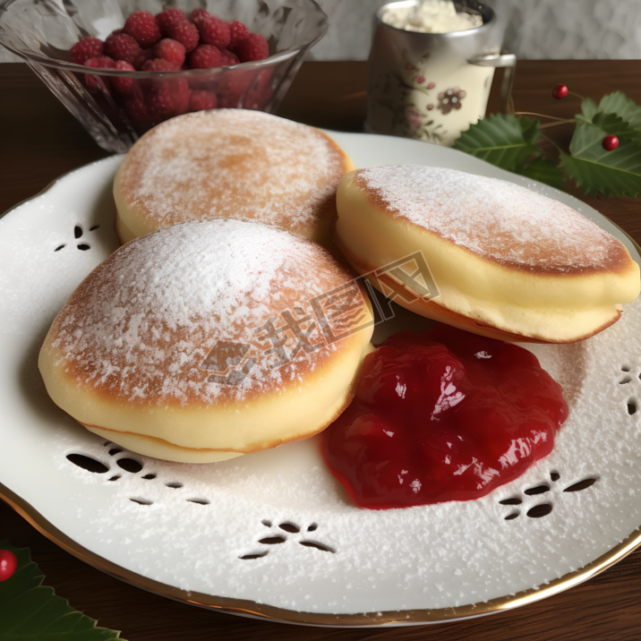 ˵ĵʽPfannkuchen schn angerichtetӰͼ