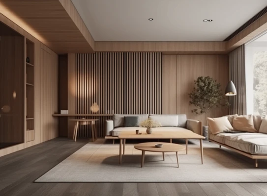 新中式家裝客廳