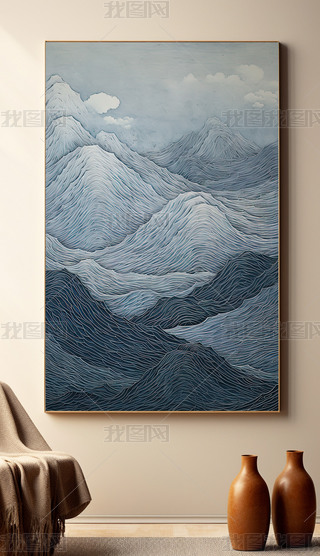 ԭ(chung)ȺɽbBdɽ쮋ˮīlɽˮD