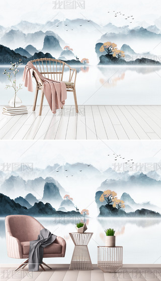 ԭ(chung)ʽF(xin)sˮī⾳ɽˮ