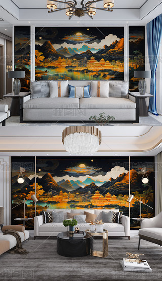 ԭ(chung)ʽ͏dЇL(fng)ˮīwɽˮ