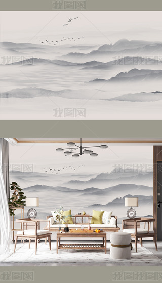 ԭ(chung)ʽˮī⾳ɽˮbL(fng)ҕ