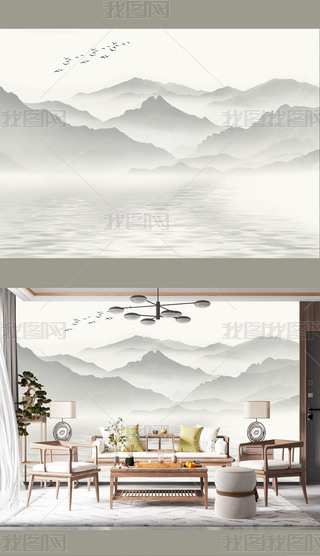 ԭ(chung)ʽˮī⾳ɽˮbL(fng)ҕ