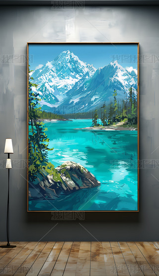 ԭ(chung)߶Aˮɽˮˮīɽˮb(hu)쮋(hu)D