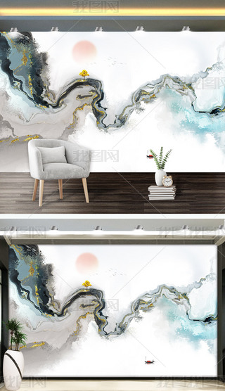 ԭ(chung)߶ˮīЇL(fng)ɫˮīȺɽ