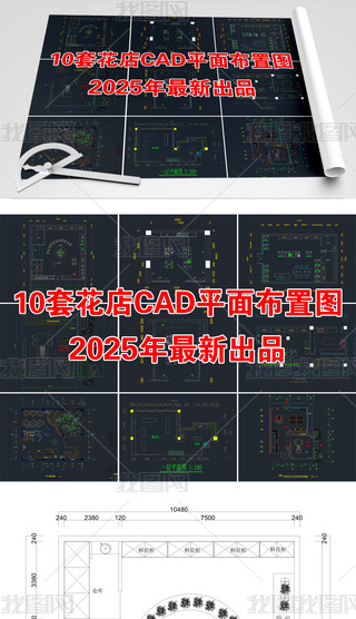 10׻ruCADƽ沼ÈD