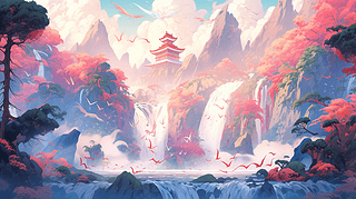 L(fng)ɾٲɽˮͤⱳD