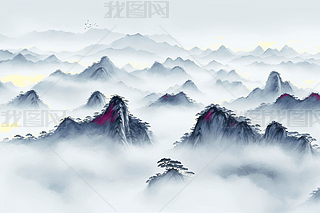 Lʽ{(ln)ɫˮīɽˮ(hu)DƬ