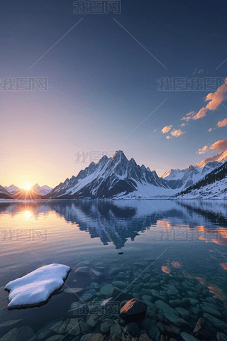 Ϧrɰѩ}}ɽ}ӳr澰ɫ