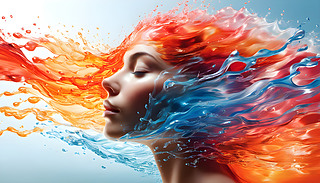 һ(g)ŮcˮͻĄ(dng)B(ti)ںϵĳF(xin)(sh)Ф3