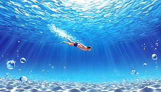 ?k)oˮ(chng)һ(g)峺{(ln)ɫˮЃ(yu)ŵ