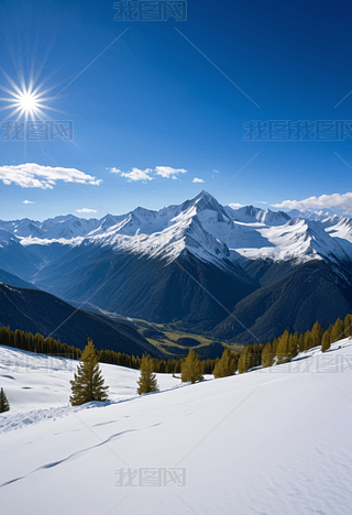 ѩɽ֮pĉL(fng)ⶬ(yng)µѩɽؾ