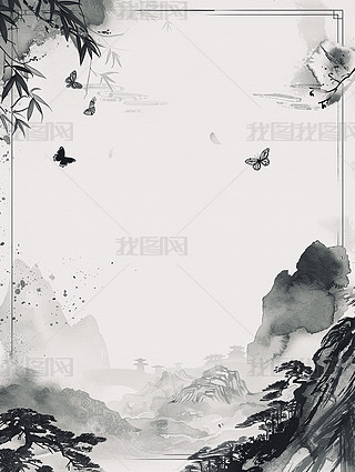 ɽˮˮīL(fng)߅򱳾