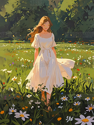 ܲݵеŮAI宋󱳾DƬز