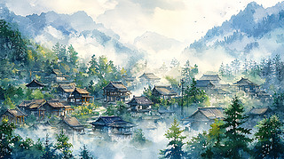 ɽˮˮīL(fng)l(xing)徰ɫ