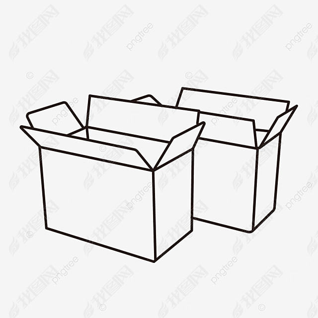 2򿪳ֽbox black and white clipart