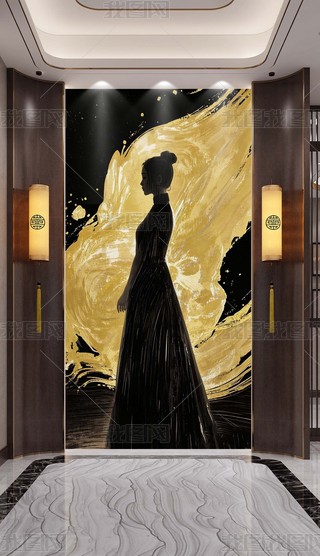 O(jin)ɫˮīȾŮӰP(gun)b(hu)