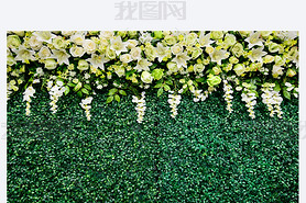 Flower Wedding is background weddingday