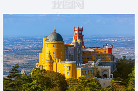 Pena Palace in Sintra - Portugal