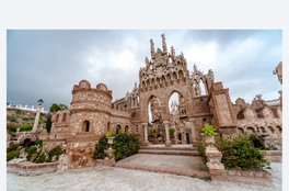 Colomares Castle. Benalmadena town. Spain