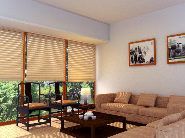 中式书房茶座设计(图片编号:1094481)_其他模