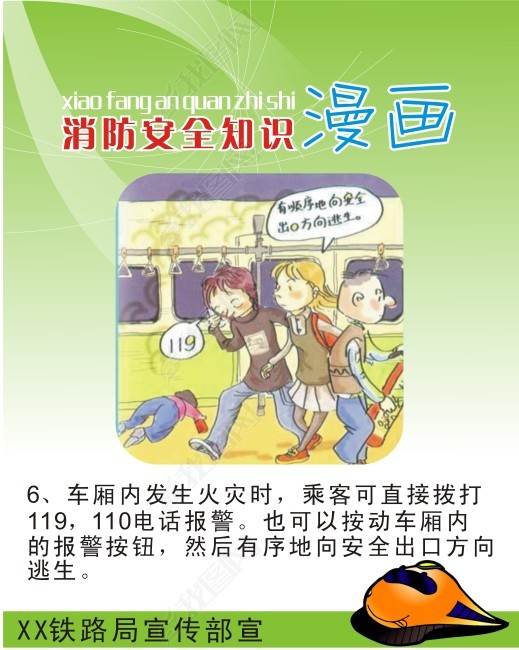 铁路消防安全知识展板(六)(图片编号:1017112