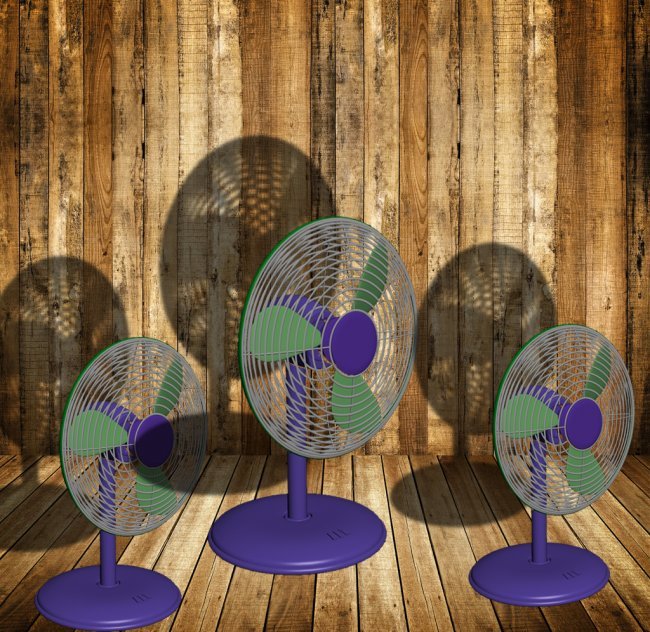 电风扇3d模型