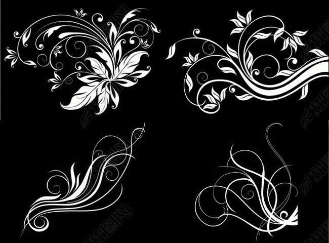 AE素材视频素材广告素材合成素材带通道花(图