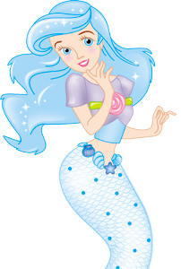 蓝色美人鱼图片素材_psd模板下载(1.35MB)_动