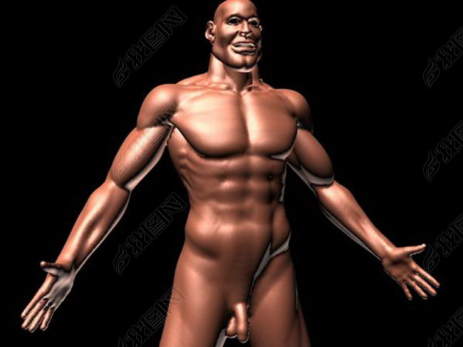 3d模型男人体模型图片下载max素材-其他模型