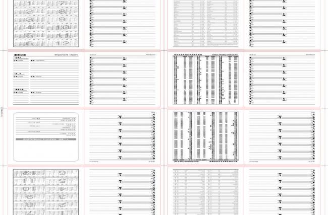 万用笔记本内页设计图片模板下载(图片编号:1