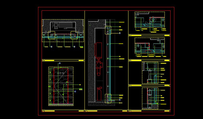 隐形消防栓节点详图(图片编号:11669648)_CA