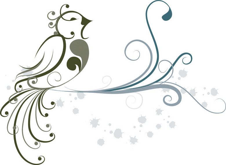 小鸟图案图纸 true