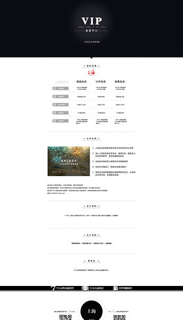 淘宝店铺VIP会员制度等级页面自定义页面