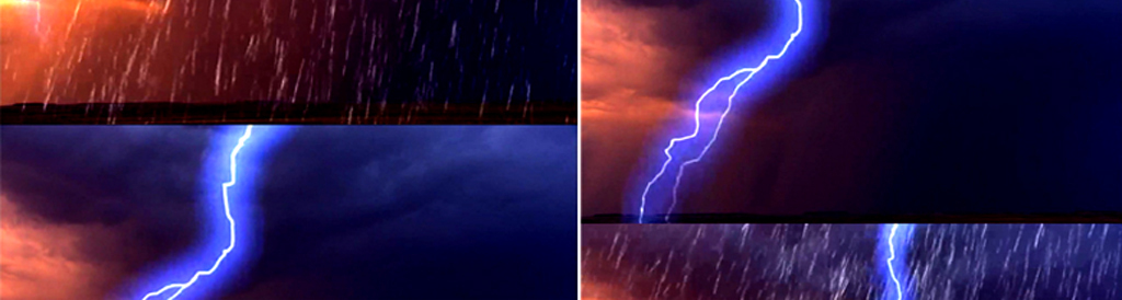 高清雷雨乌云闪电天气视频