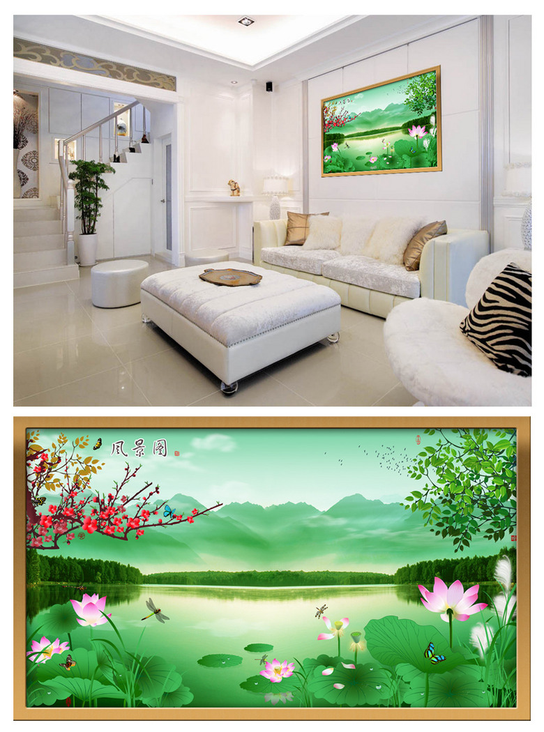 荷塘图片大全欣赏 true