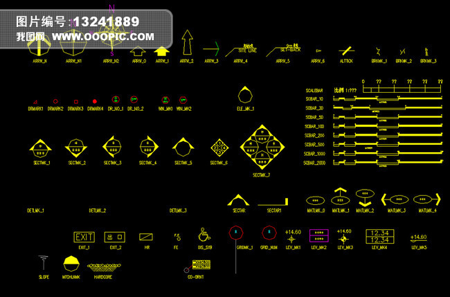 设计素材_高清DWG模板下载(2.19MB)QQ6BB
