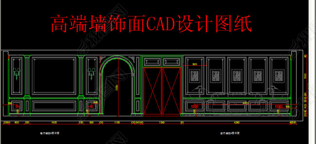 CADװǽ屳ǽ컨