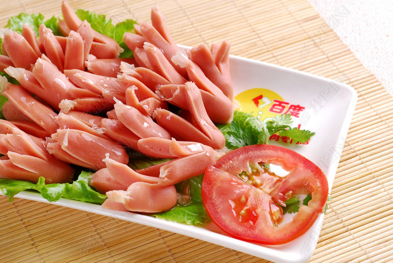 烤肉-风味脆皮肠图片下载素材-中国菜系