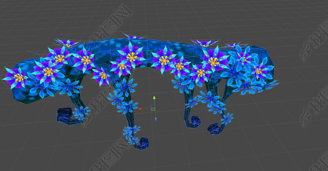 鹰击长空科幻漂浮岛屿带天空盒子图片下载fbx