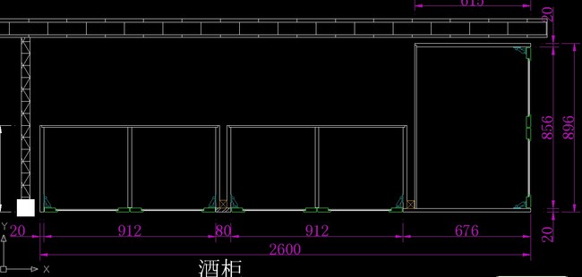 楼梯下酒柜平面设计图下载(图片1.83MB)_柜子